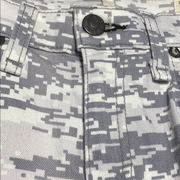 Rag & Bone gray camo digital print skinny jeans 27‎ W1502O337 - Picture 5 of 13